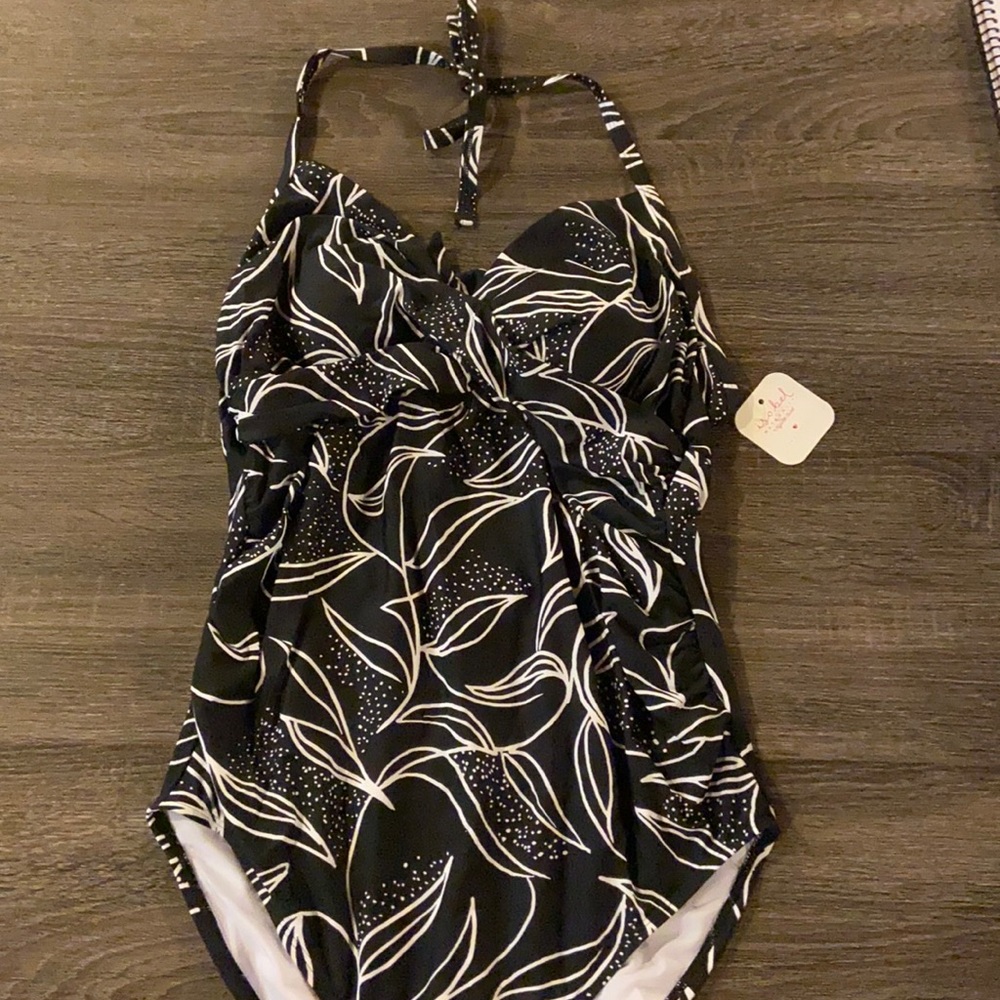 NEW! Isabel Maternity Halter One Piece Swimsuit
